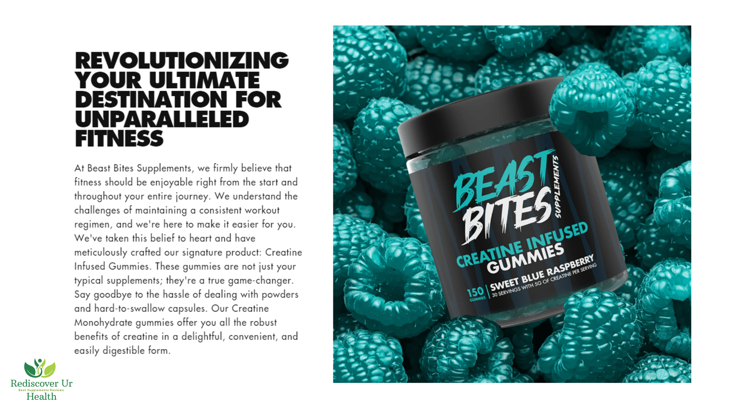 Beast Bites Creatine Gummies